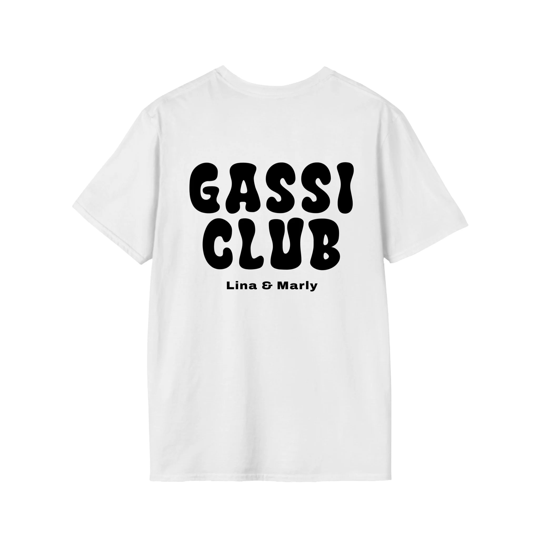 Personalisiertes Oversized T-Shirt "Gassi Club"