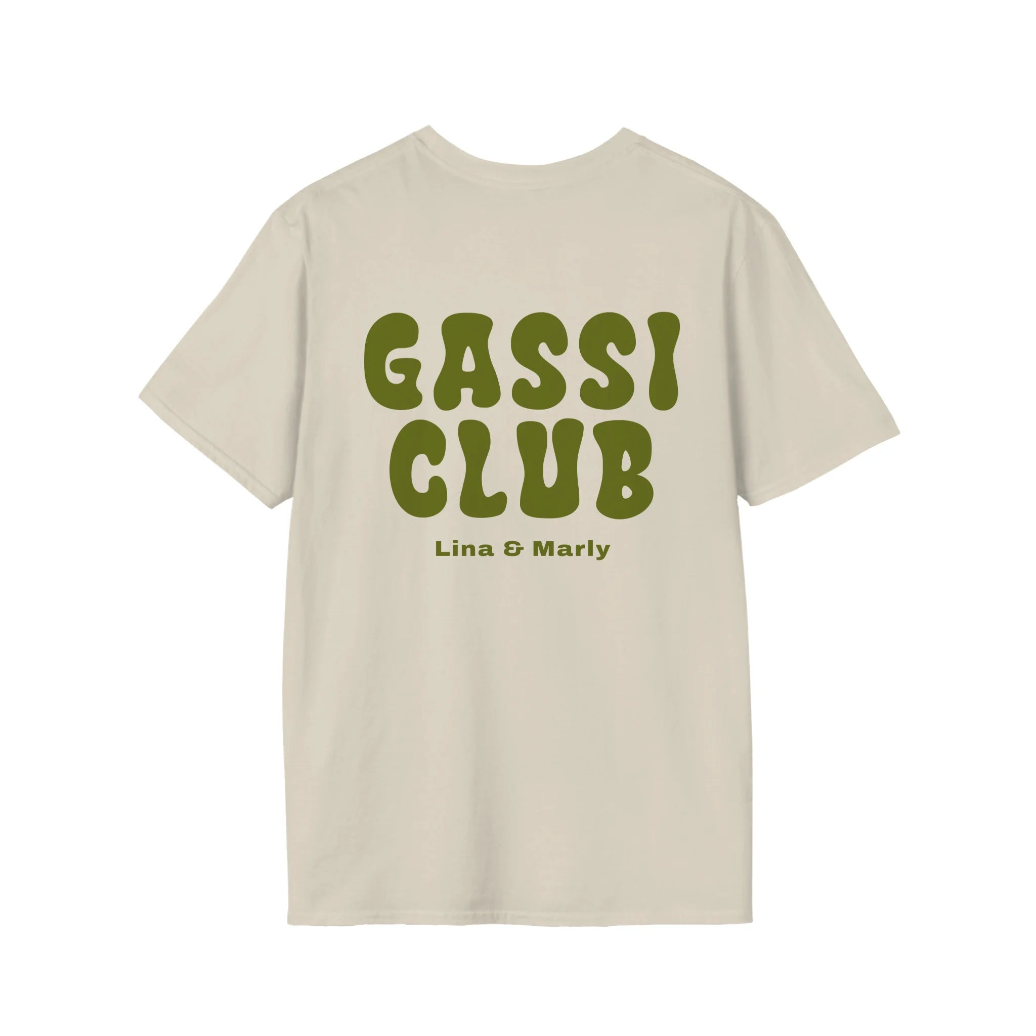 Personalisiertes Oversized T-Shirt "Gassi Club"