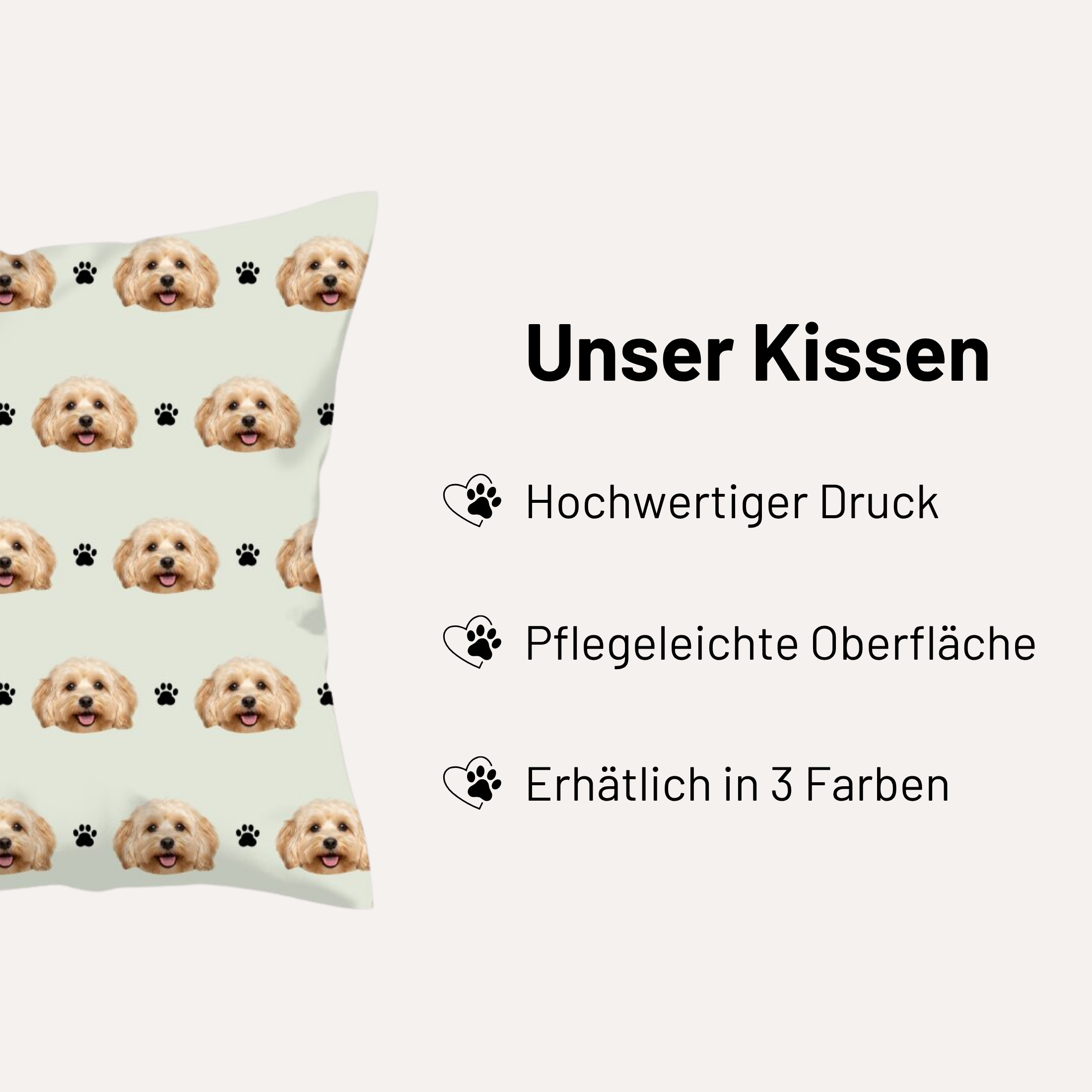 Personalisiertes Haustier-Kissen "Foto"