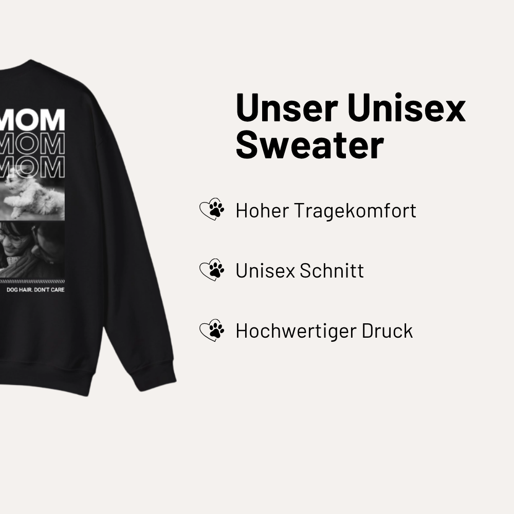 Personalisiertes Sweatshirt "DOG MOM"