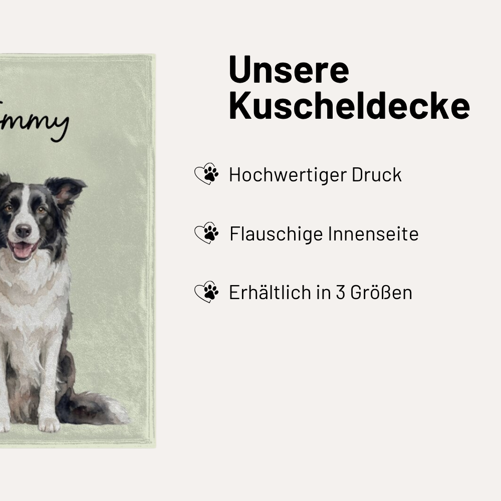 Decke "Haustier-Portrait"