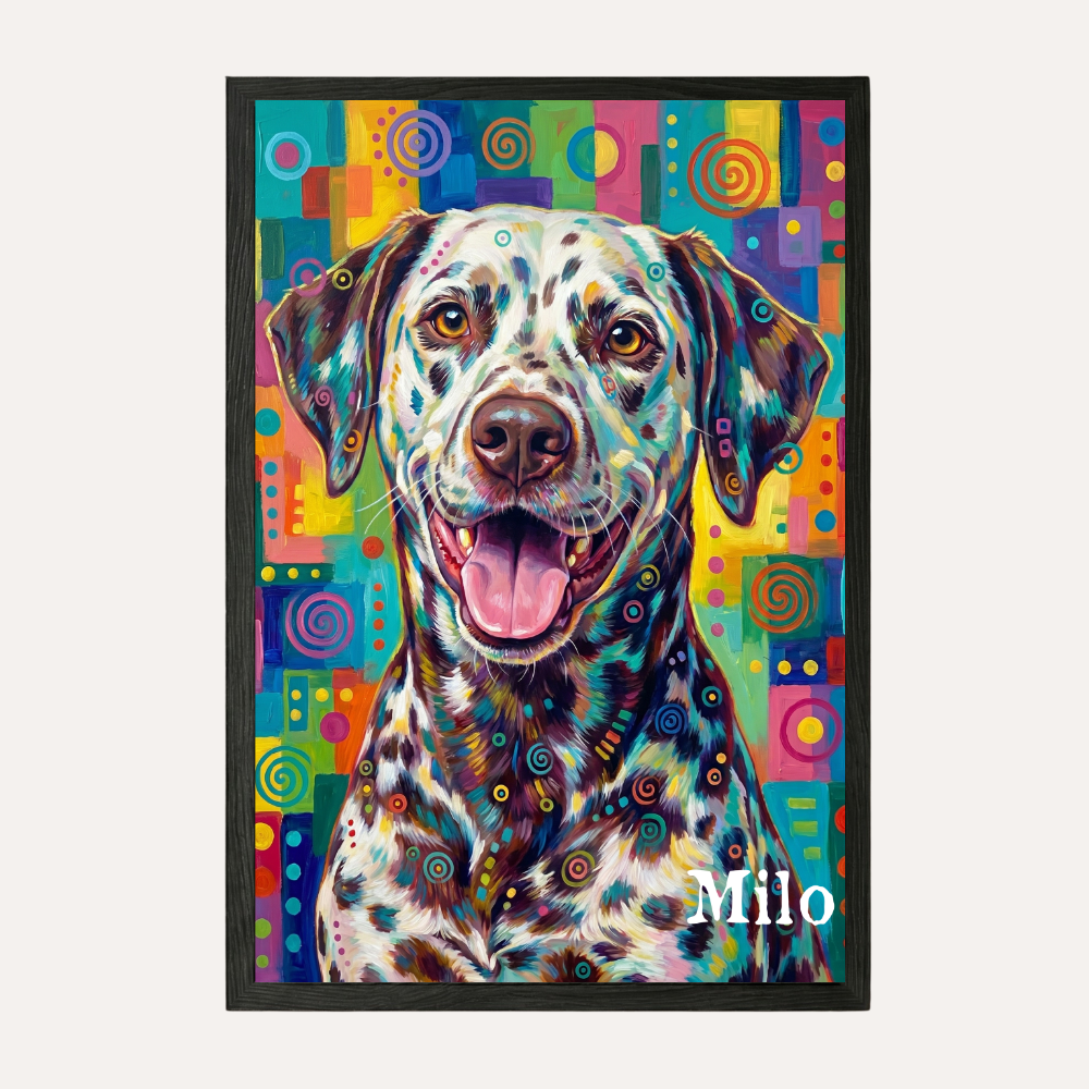 Personalisiertes Haustier-Poster "REAL ART"