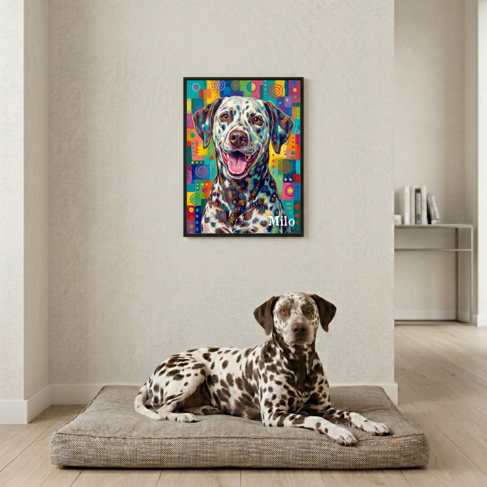 Personalisiertes Haustier-Poster "REAL ART"