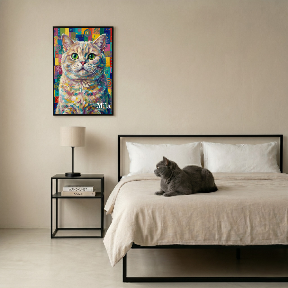Personalisiertes Haustier-Poster "REAL ART"