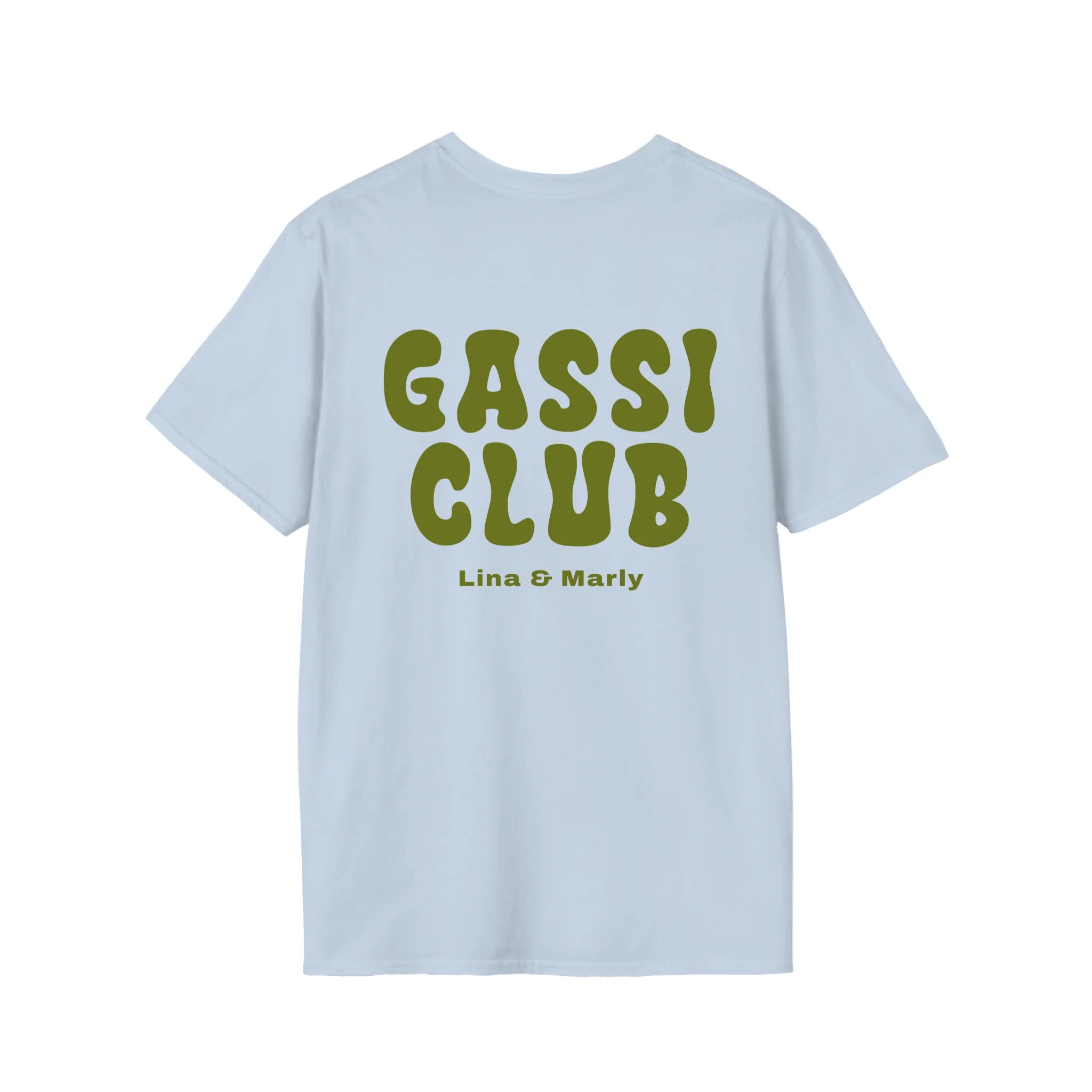 Personalisiertes Oversized T-Shirt "Gassi Club"