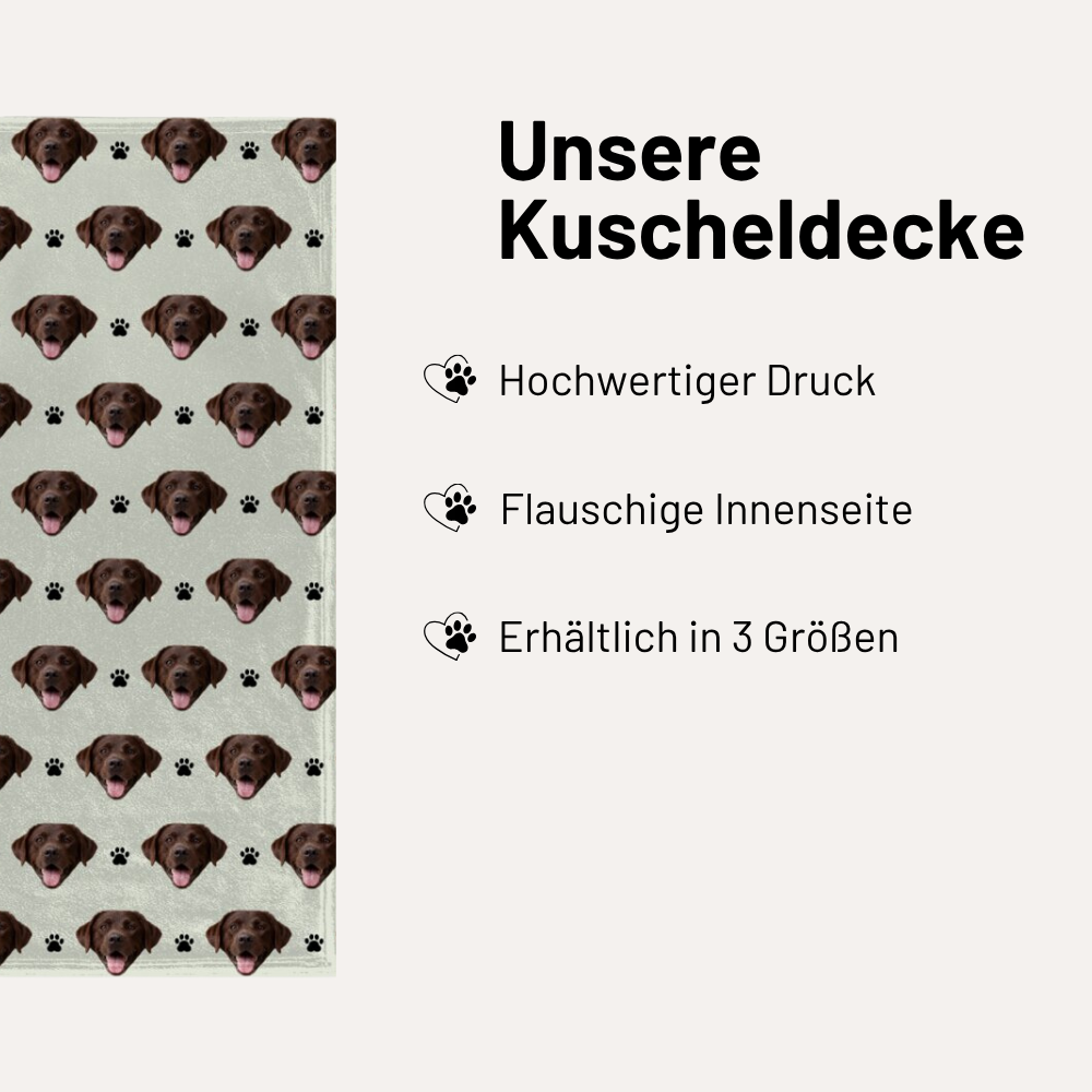Decke "Haustier-Foto"